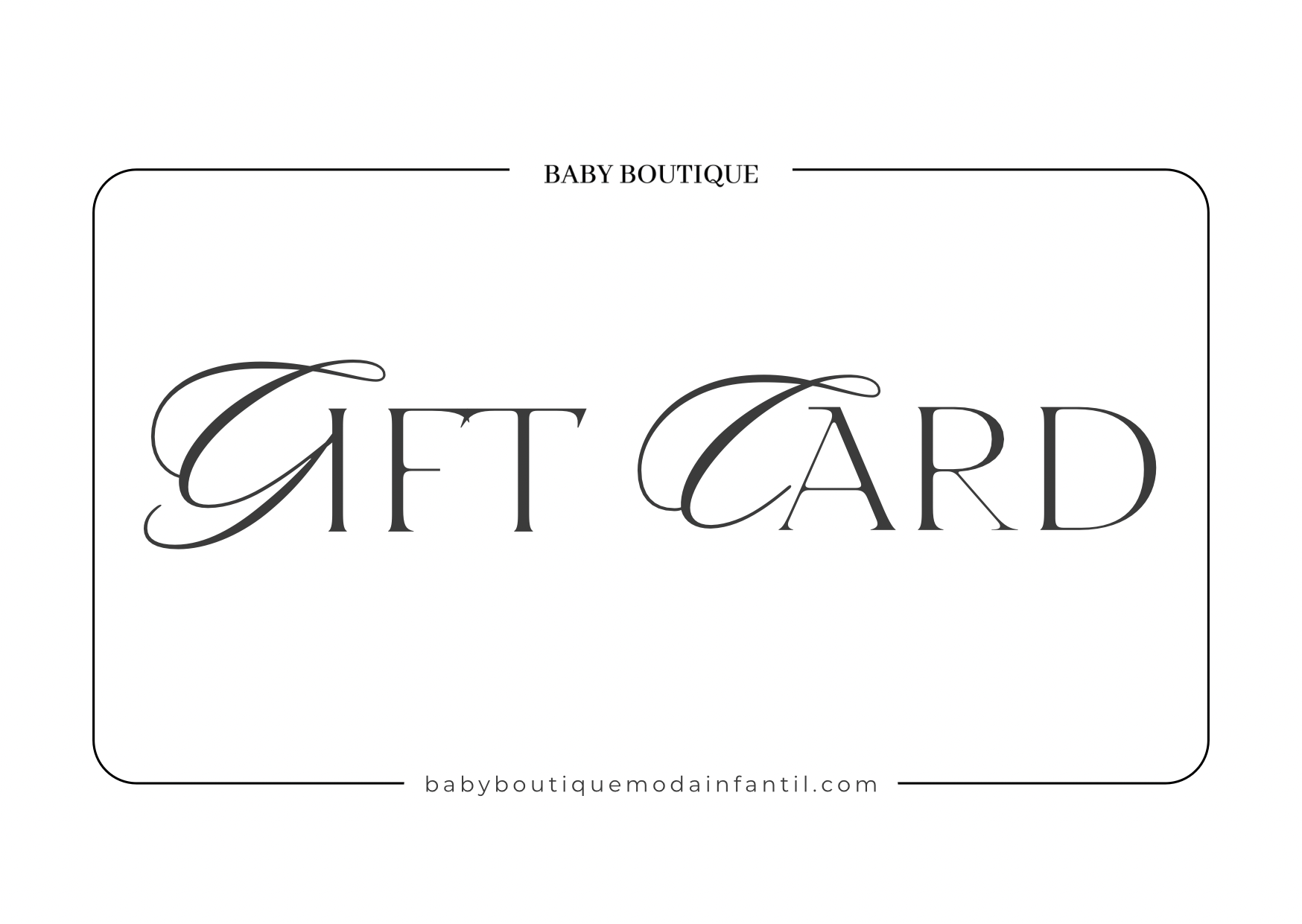 Tarjeta de regalo