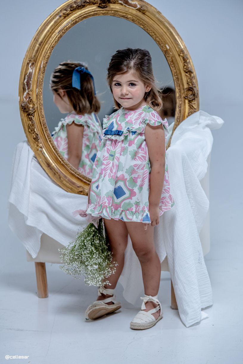 Vestido Floreado - José Varón