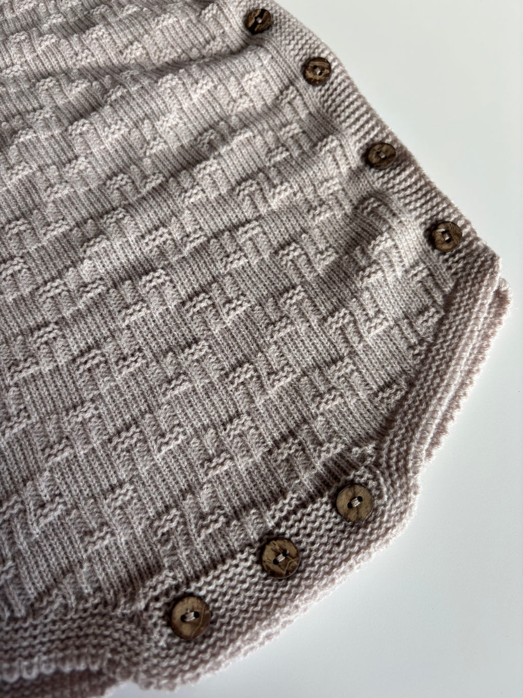 Pelele abotonado topo