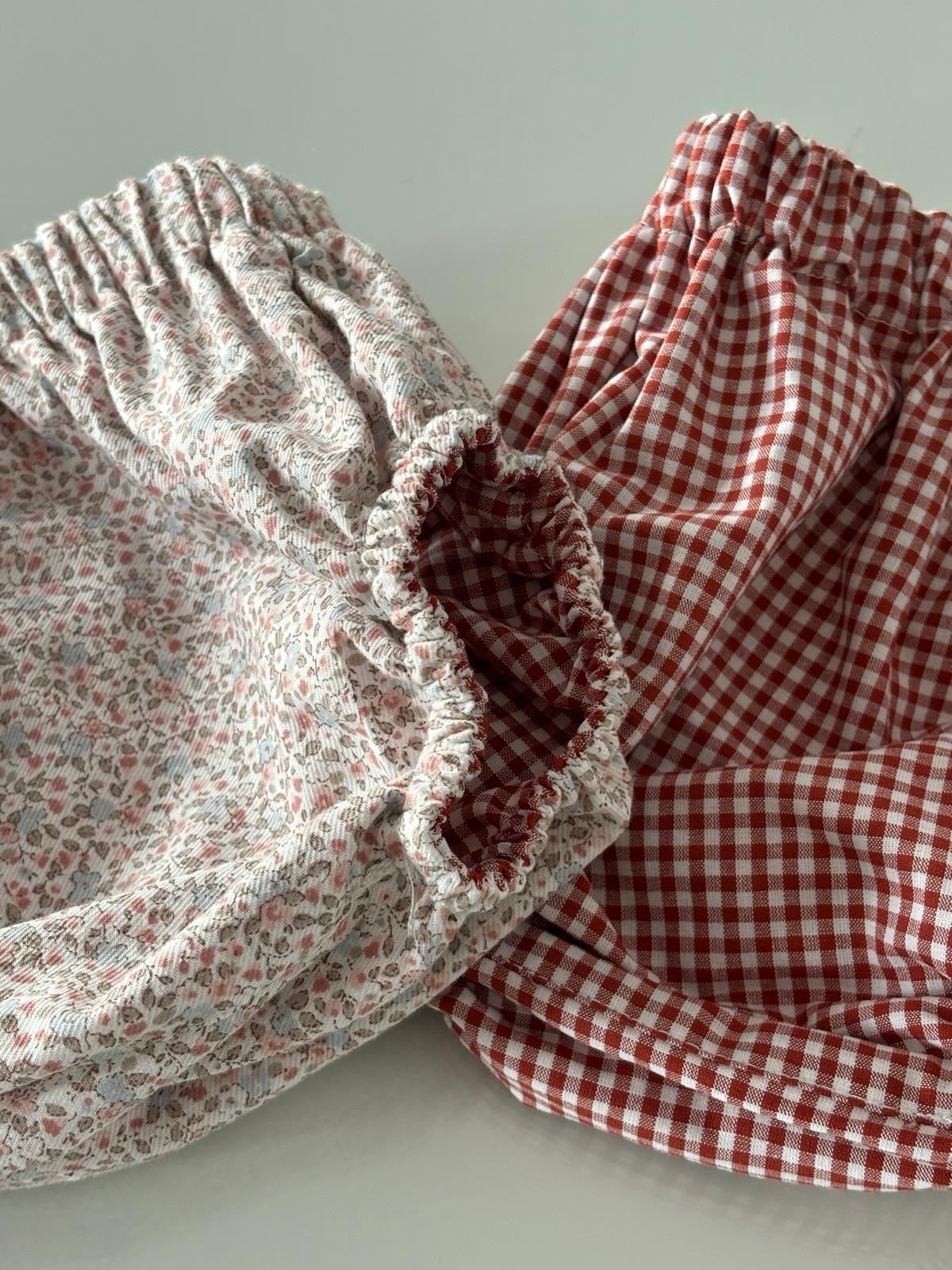 Braguita cubre pañal Floral - Reversible