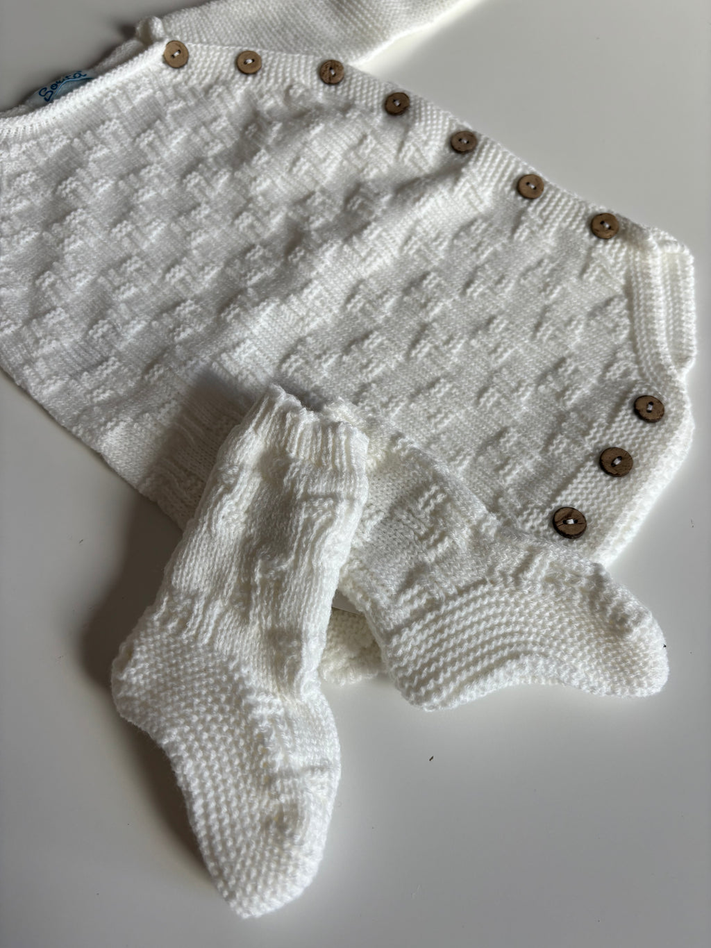 Botitas punto blanco