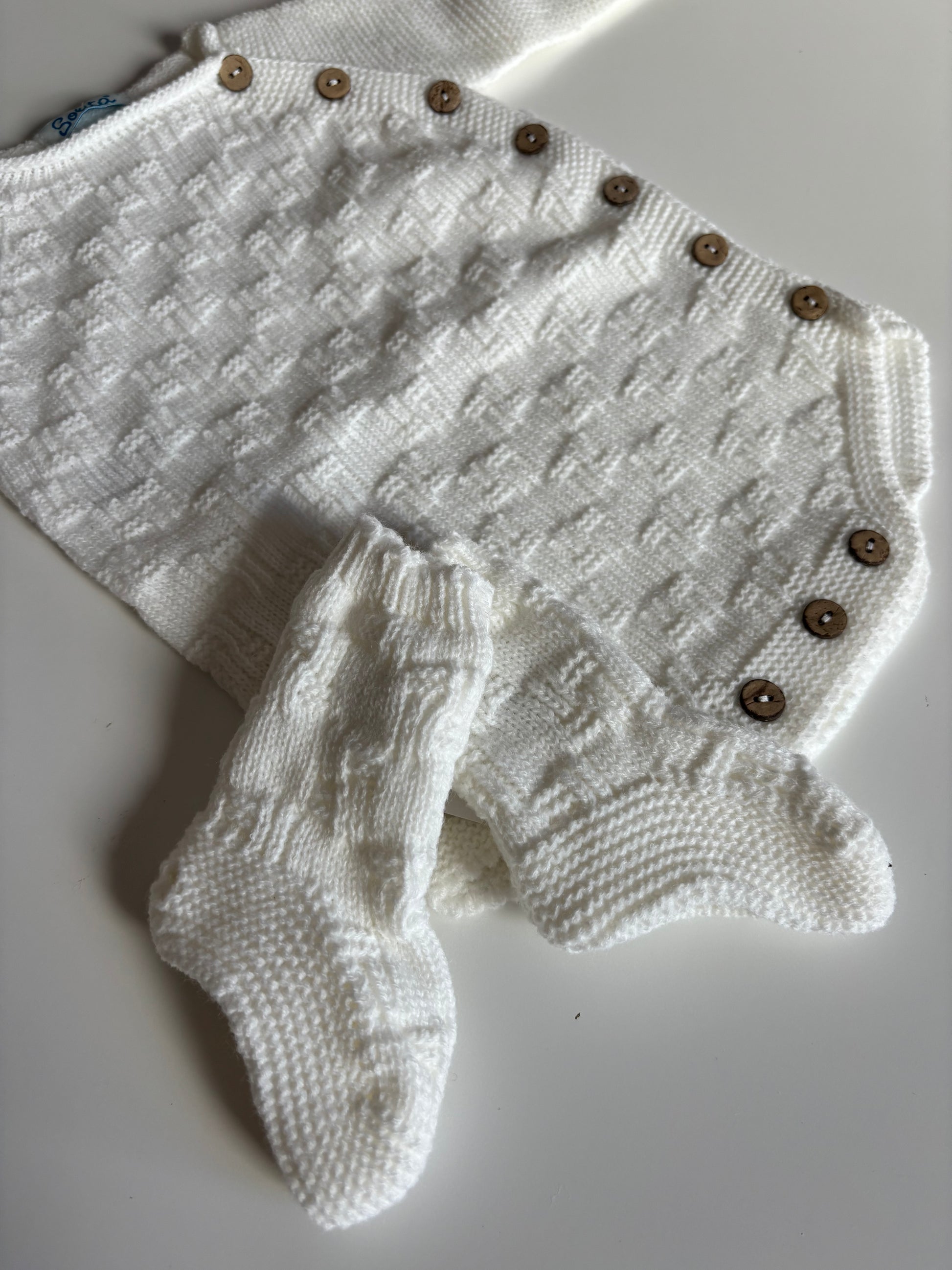 Botitas punto blanco