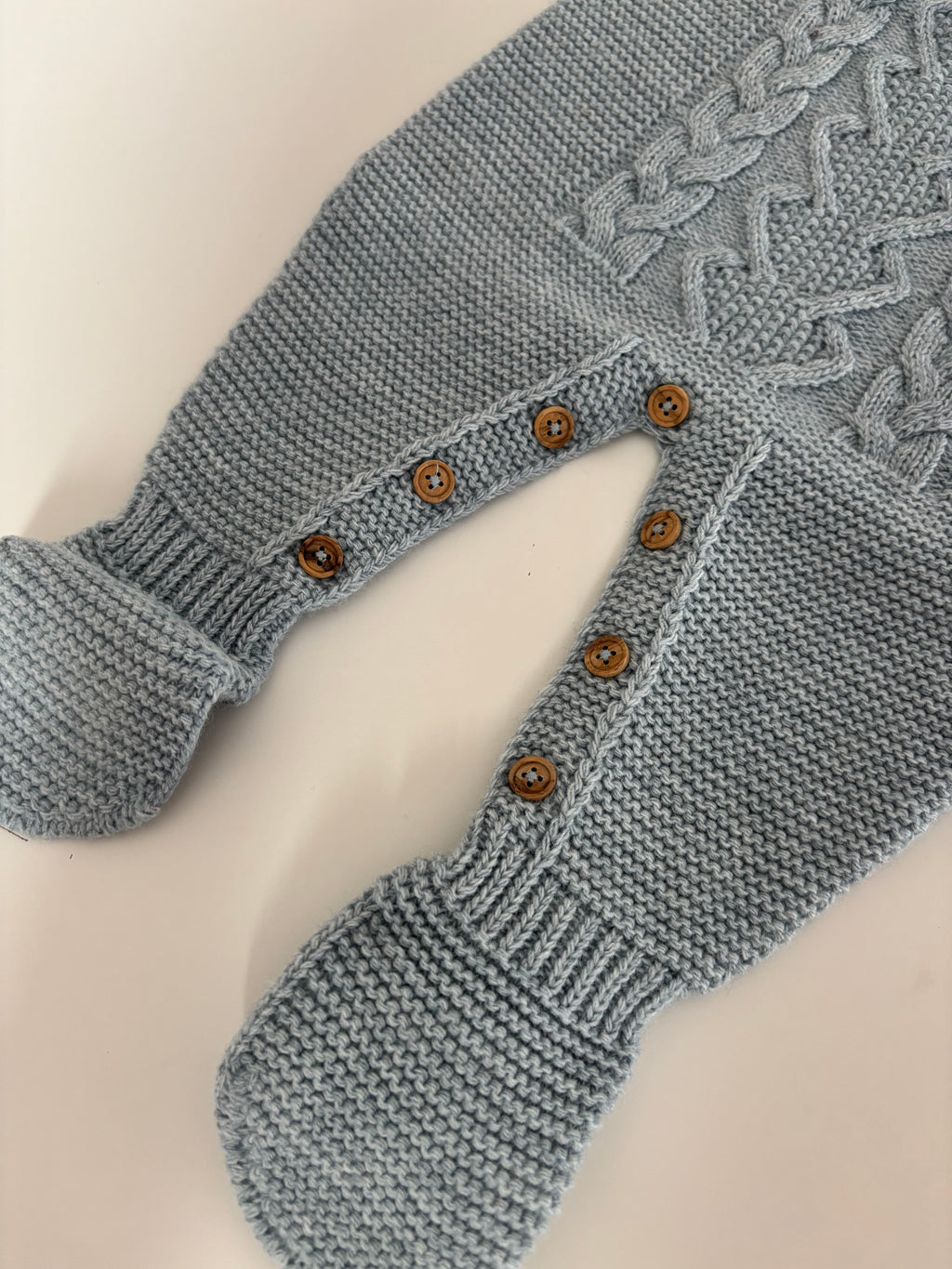 Pelele enterizo punto azul