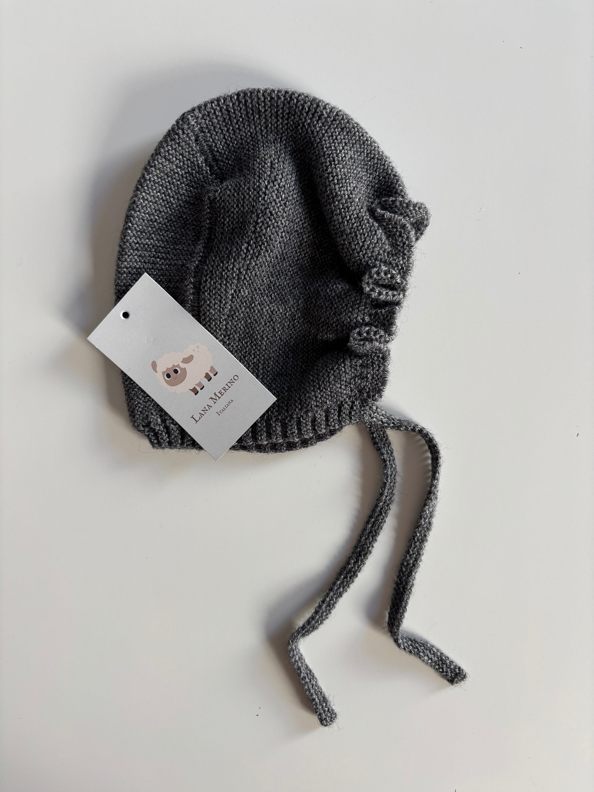 Capota lana gris oscuro