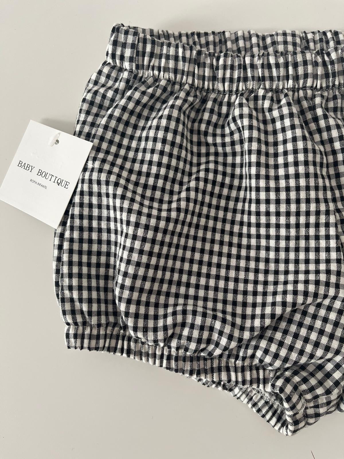Pantalón Vicky negro bajo elástico