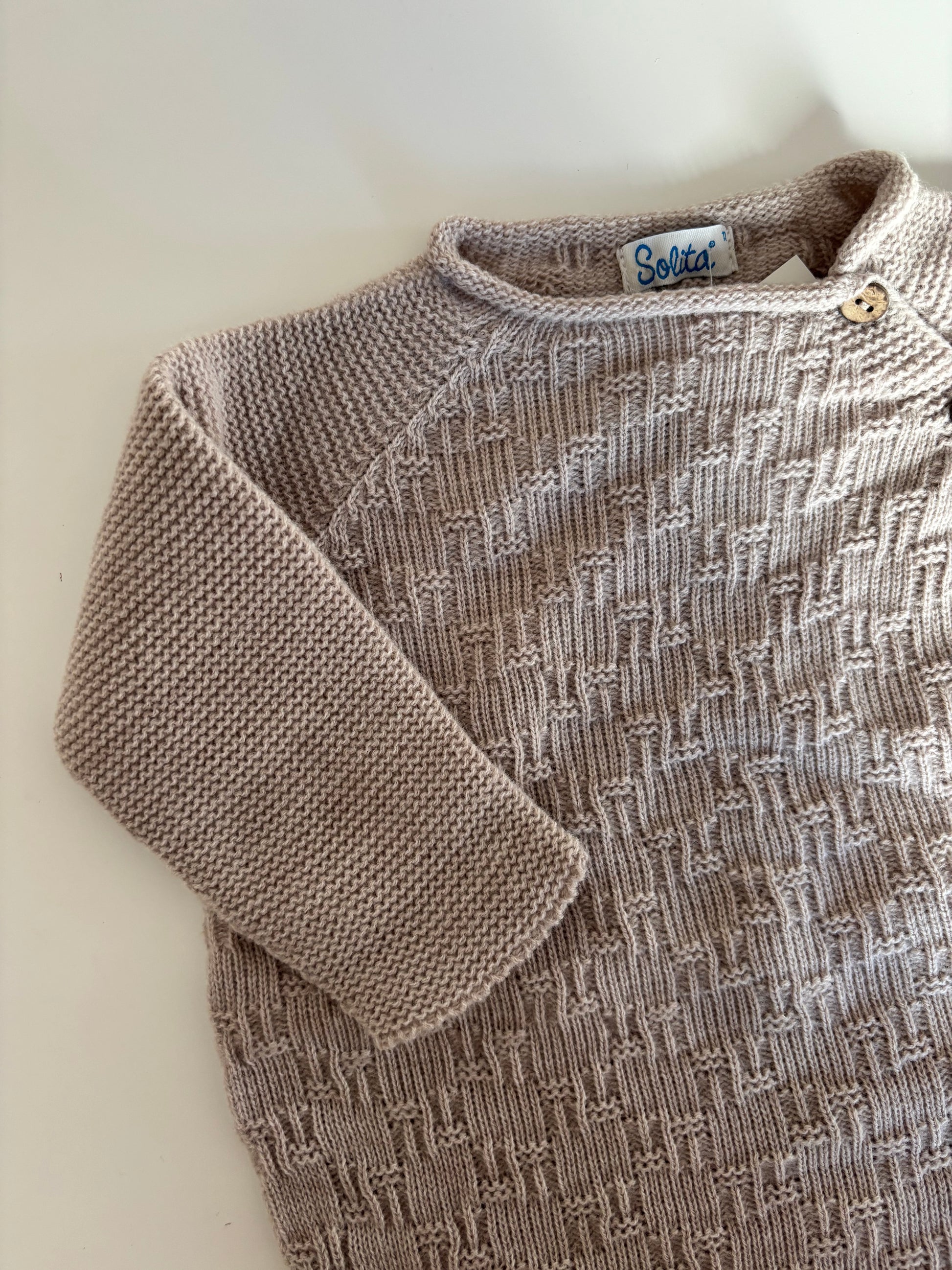 Pelele abotonado topo