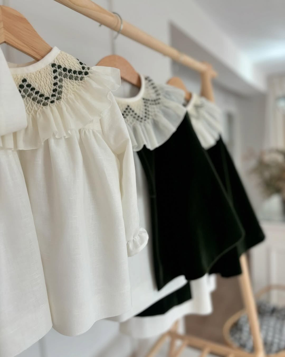 Vestido Copito - Forma evasé