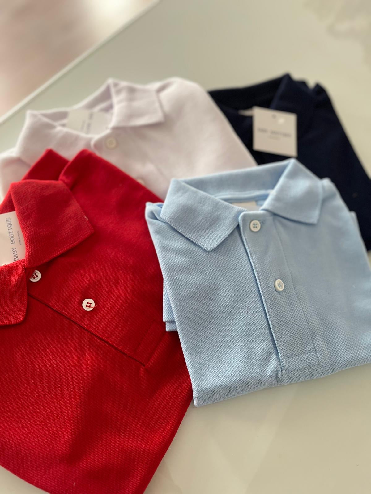 Polos básicos de colores
