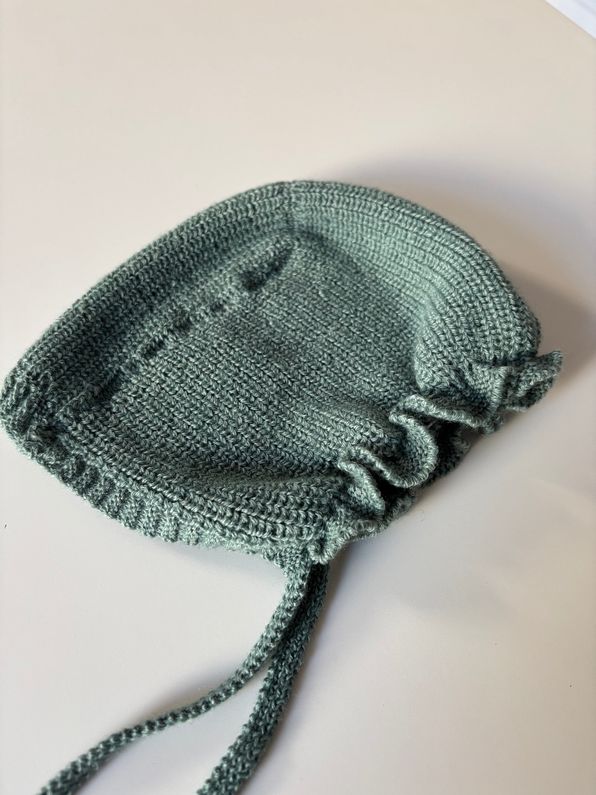 Capota lana verde