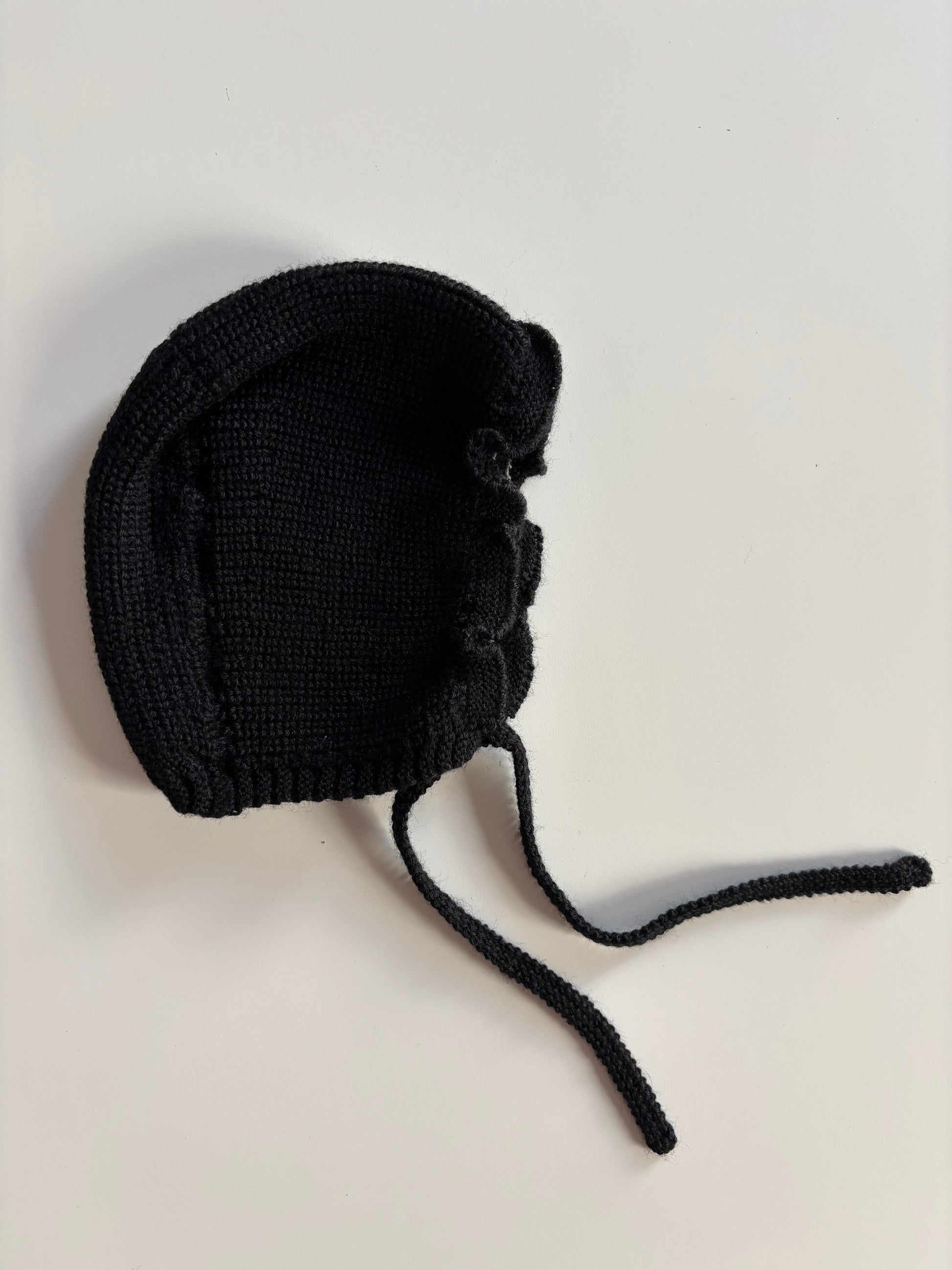 Capota lana negra