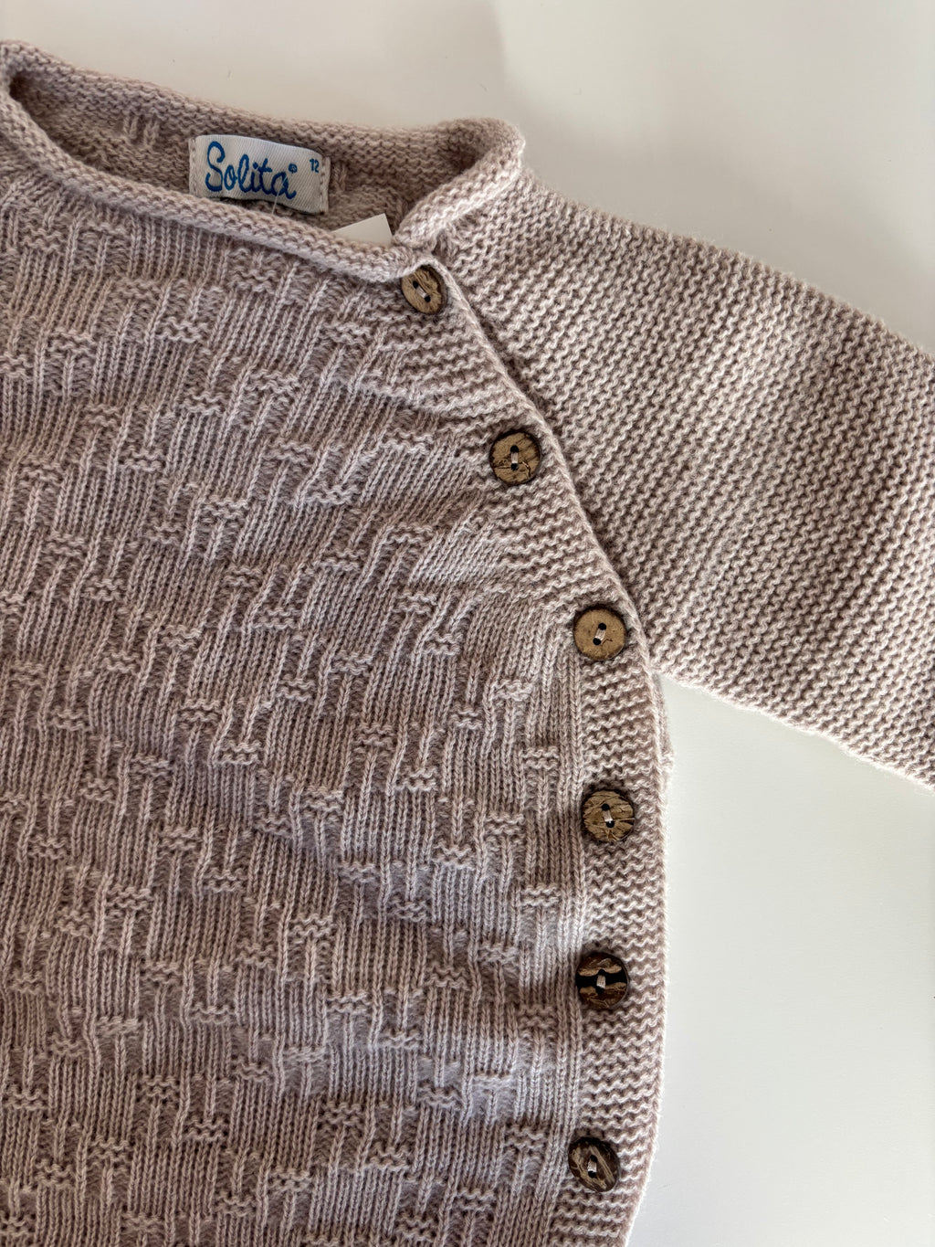 Pelele abotonado topo