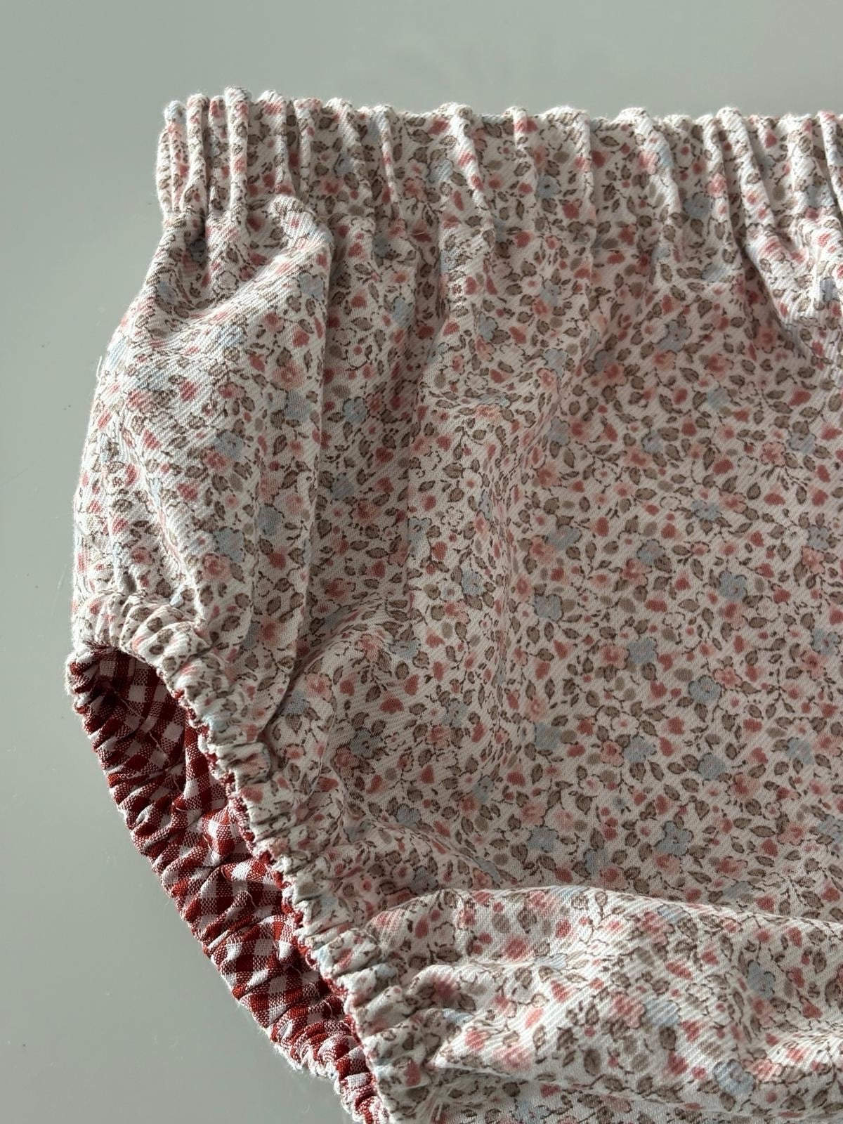 Braguita cubre pañal Floral - Reversible