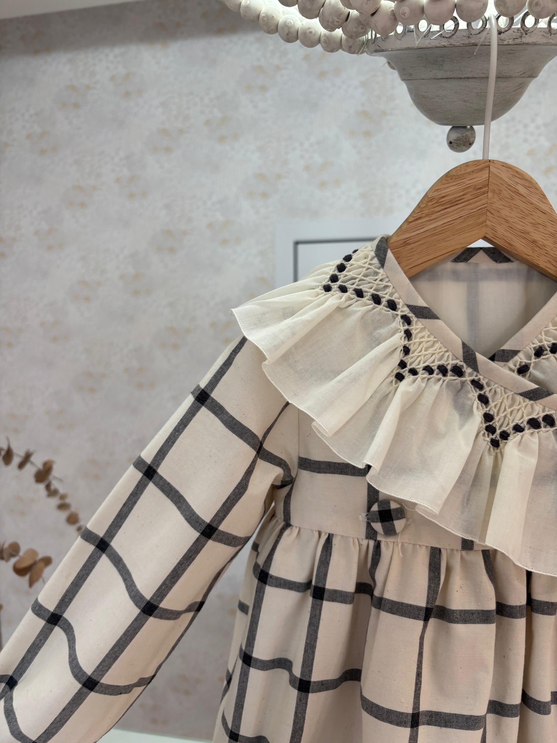 Vestido Cuadro Elegante
